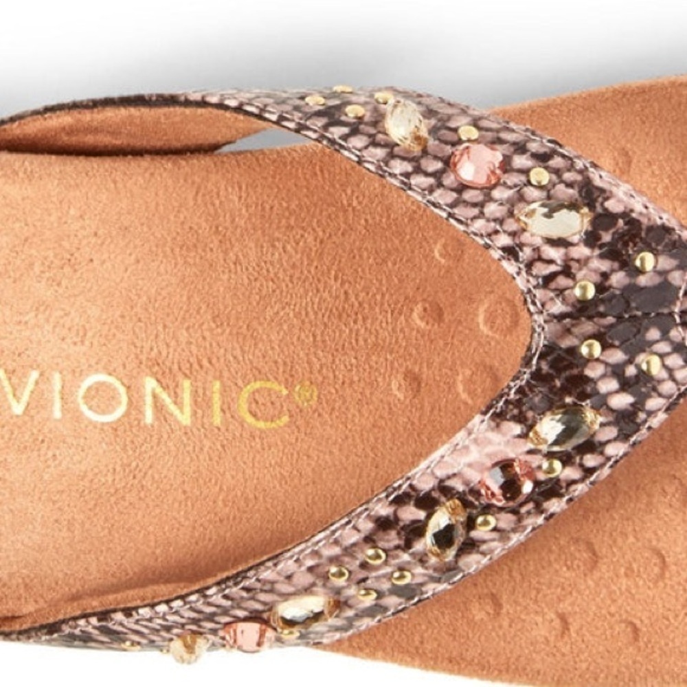 VIONIC LUCIA TOE POST SANDAL WOMEN'S size 11 - Picture 2 of 8